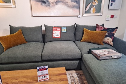 Ex-Display Plymouth - Metro Corner Sofa Group & Footstool Ex-Display Plymouth - Metro Corner Sofa Group & Footstool