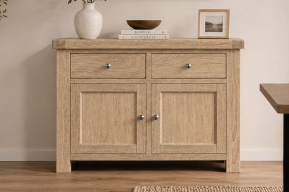 Normandy White Wash Small Sideboard