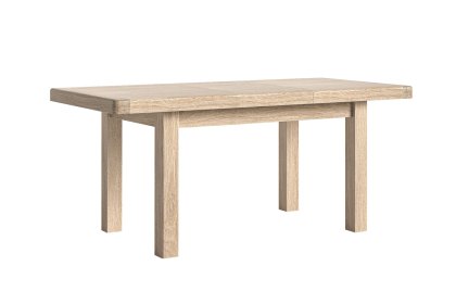 Normandy White Wash Small Ext 140-185cm Dining Table Normandy White Wash Small Ext 140-185cm Dining Table