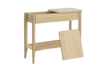 Sicily Oak Storage Sofa Side Table Sicily Oak Storage Sofa Side Table