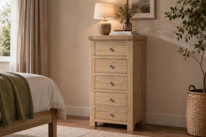 Normandy White Wash Tallboy Chest of Drawer Normandy White Wash Tallboy Chest of Drawer