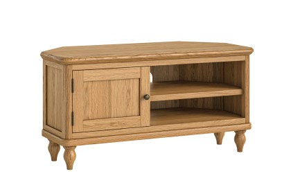 Verona Oak 100cm Corner TV Unit