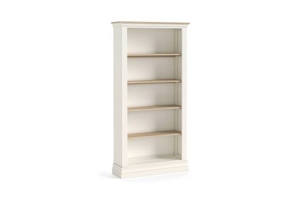 Provence Painted Off-White Oak Large Bookcase