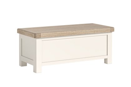 Windsor Country Oak Painted Blanket Box