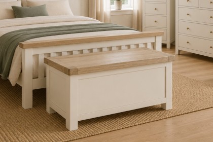 Windsor Country Oak Painted Blanket Box Windsor Country Oak Painted Blanket Box