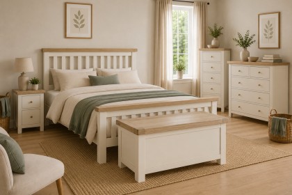 Windsor Country Oak Painted Blanket Box Windsor Country Oak Painted Blanket Box