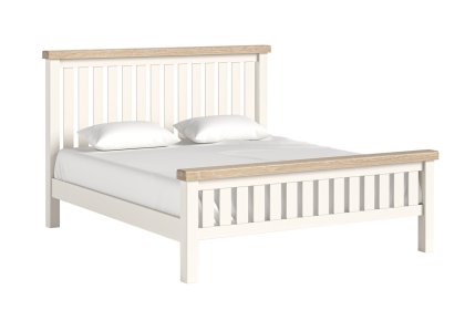 Windsor Country Oak Painted Bed Frame