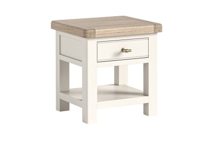 Windsor Country Oak Painted Lamp Table