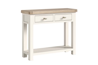 Windsor Country Oak Painted Console Table