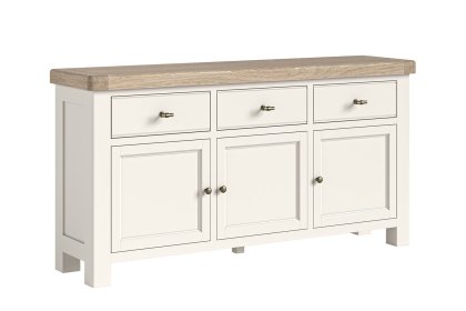Windsor Country Oak Painted Large Sideboard