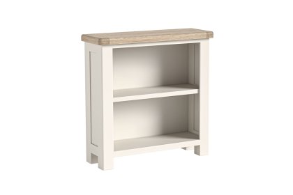 Windsor Country Oak Painted Low Bookcase