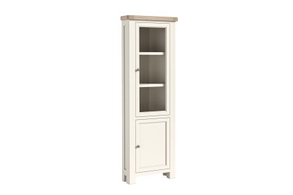 Windsor Country Oak Painted Corner Display Unit