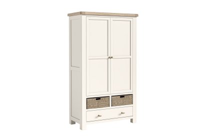 Windsor Country Oak Painted Kitchen Larder Unit