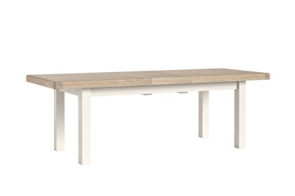 Windsor Country Oak Painted Large 200-245cm Ext Dining Table
