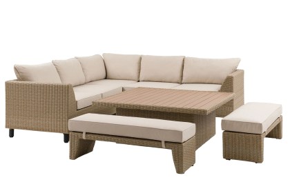 Gallery Direct Salcombe Outdoor Garden Lounge Set
