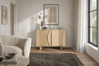 Cara Oak Small Sideboard