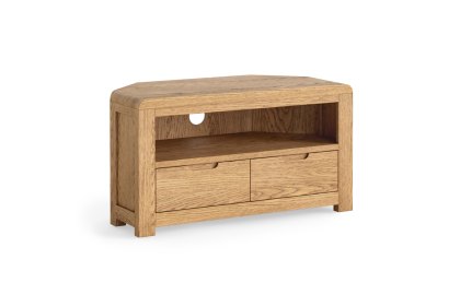 Thurlestone Oak Corner TV Unit