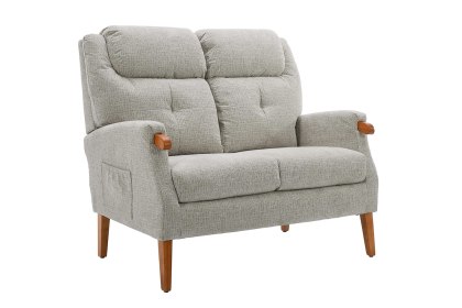 GFA Isla Fireside 2 Seater Sofa in Linen Fabric