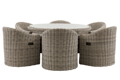 Gallery Direct Ragusa Outdoor Garden 6 Seater Dining Set