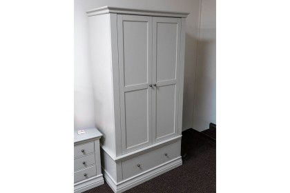 Ex-Display Liskeard - Burgundy Gents Wardrobe