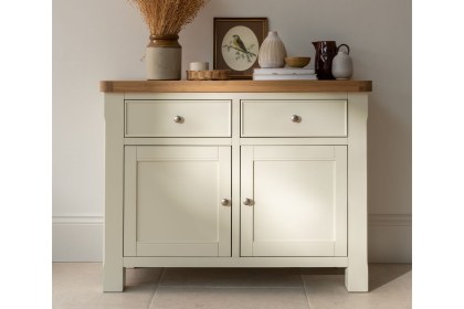 Burford Painted Oak Narrow Sideboard Burford Painted Oak Narrow Sideboard