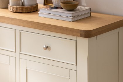 Burford Painted Oak Narrow Sideboard
