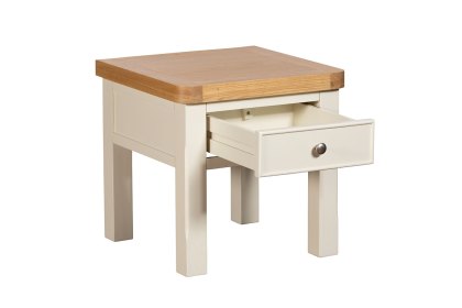 Burford Painted Oak Lamp Table