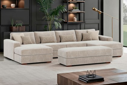 Hanley Modular 4 Seater Chaise Sofa Group Hanley Modular 4 Seater Chaise Sofa Group