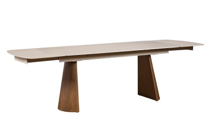 Lusso Ash 180-260cm Extending Dining Table with Sintered Stone Top