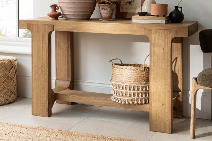 Wyatt Reclaimed Oak Console Table