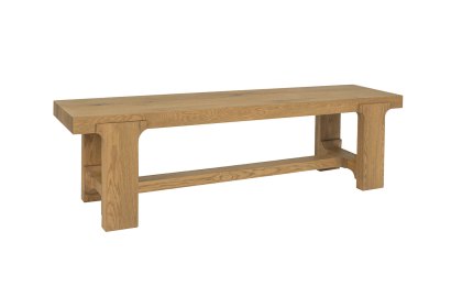 Wyatt Reclaimed Oak 160cm Dining Bench