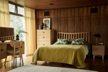 G Plan Larsen Oak Bed Frame