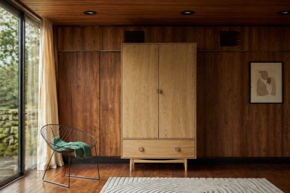 G Plan Larsen Oak Double Wardrobe