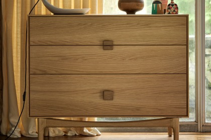 G Plan Larsen Oak 3 Drawer Chest of Drawers
