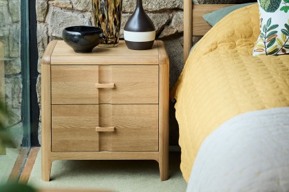 G Plan Maddison Oak Bedside Table