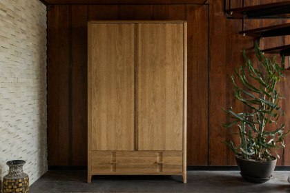 G Plan Maddison Oak Double Wardrobe
