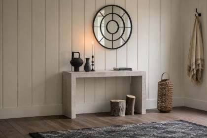 Gallery Direct Iowa Console Whitewash 1400x360x800mm Gallery Direct Iowa Console Whitewash 1400x360x800mm