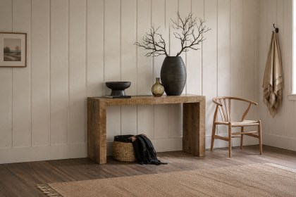 Gallery Direct Iowa Console Natural 1400x360x800mm Gallery Direct Iowa Console Natural 1400x360x800mm