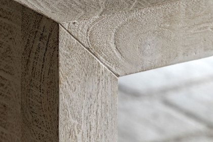 Gallery Direct Iowa Dining Bench Whitewash 1600x360x450mm