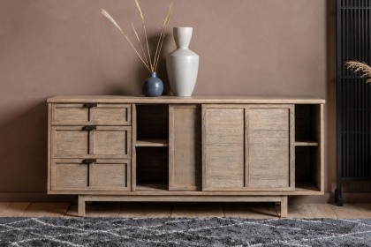 Gallery Direct Kyoto 3 Drawer 2 Door Sideboard 1500x450x700mm Gallery Direct Kyoto 3 Drawer 2 Door Sideboard 1500x450x700mm