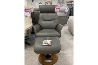 Ex-Display St Austell - Reya Swivel Recliner Chair