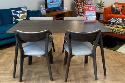 Ex-Display St Austell - Gallery Direct Hatfield Dining Table + 4 Chairs Ex-Display St Austell - Gallery Direct Hatfield Dining Table + 4 Chairs