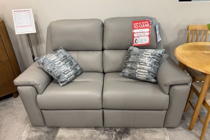 Ex-Display Truro - G Plan Harper Leather Small Sofa Ex-Display Truro - G Plan Harper Leather Small Sofa