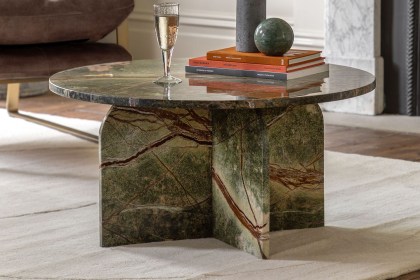 Gallery Direct Amalfi Ember Marble Coffee Table
