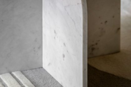 Gallery Direct Amalfi White Marble Coffee Table Gallery Direct Amalfi White Marble Coffee Table