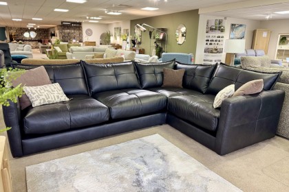 Ex-Display Liskeard - Alexander & James Tod Leather Corner Sofa Group Ex-Display Liskeard - Alexander & James Tod Leather Corner Sofa Group