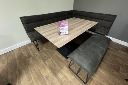 Ex-Display Plymouth - Corner Bench Table and Standard Bench Ex-Display Plymouth - Corner Bench Table and Standard Bench