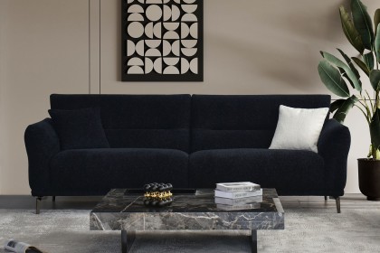 Albany 4 Seater Sofa in Black Lux Boucle Albany 4 Seater Sofa in Black Lux Boucle