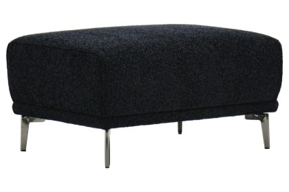 Albany Stool in Black Lux Boucle Albany Stool in Black Lux Boucle