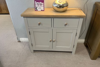 Ex-Display Redruth - Modern Country Oak Painted Sideboard Ex-Display Redruth - Modern Country Oak Painted Sideboard